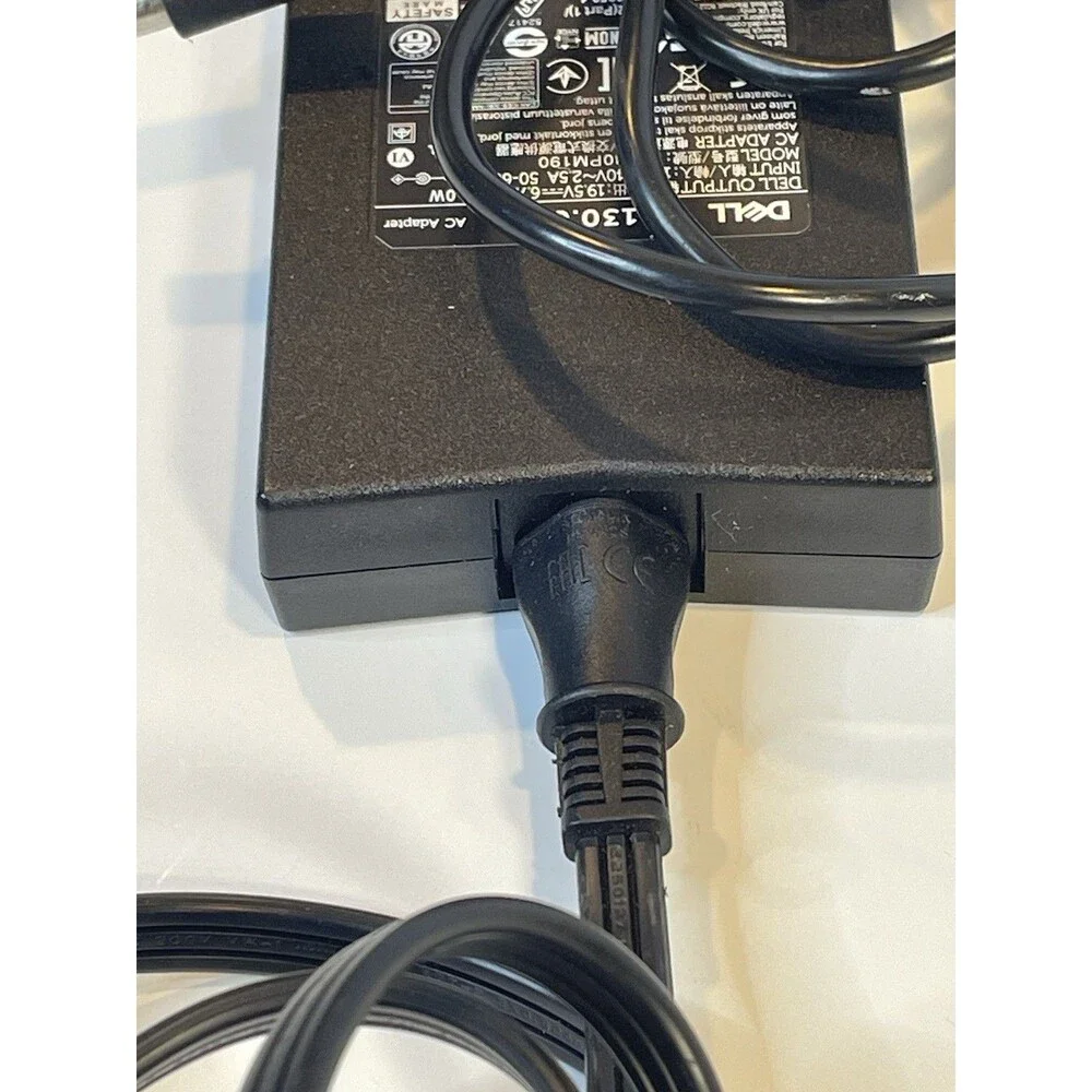 Genuine Dell 130W 19.5V AC Power Adapter Laptop Charger LA130PM190 Tip 7.4mm OEM